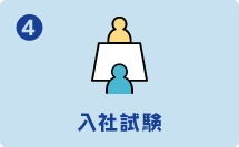 ❹入社試験